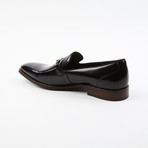 Bit Loafer Leather Slip On Dress Shoes // Black (US: 6.5)