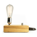 EDISON Lamp // Bamboo (Socket: Left)