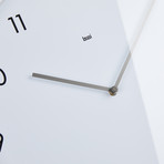 Futura Aluminum Wall Clock