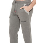 Dario Full Zip + Long Pants // Gray Melange (2XL)