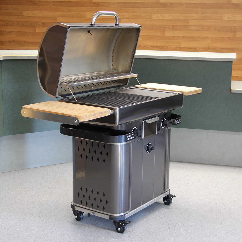 Black Earth Grills The Ultimate Hybrid Grill Touch of Modern