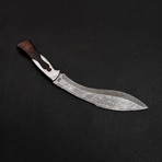 Damascus Kukri Knife // Bk0147