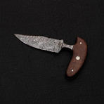 Damascus Push Dagger // Hk0241