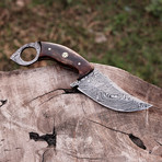Damascus Skinner Knife // HK0256