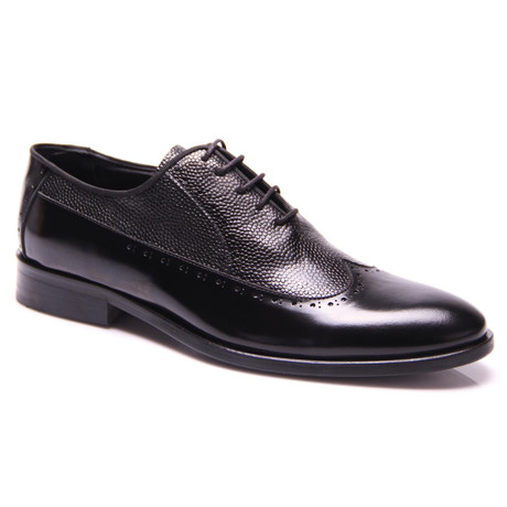 Daniel Longwing Dress Shoes // Black (Euro: 40)
