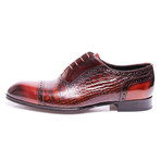 Cap Toe Luxury // Tobacco Crocodile (Euro: 41)