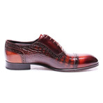 Cap Toe Luxury // Tobacco Crocodile (Euro: 41)