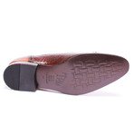 Cap Toe Luxury // Tobacco Crocodile (Euro: 41)