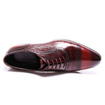 Cap Toe Luxury // Tobacco Crocodile (Euro: 41)