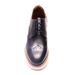 Bruno Wing Cap Dress Shoes // Black Antique (Euro: 42)