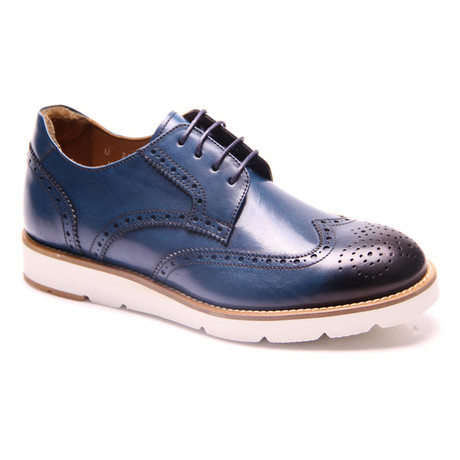 Bruno Wing Cap Dress Shoes // Turquoise (Euro: 40)