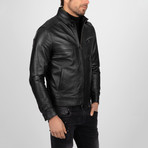 Classic Leather Jacket // Black (XL)
