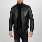 Classic Leather Jacket // Black (S)