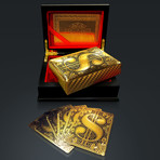 24K Gold Plated Playing Cards // $ Sign (1 Deck + Single Box)
