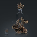 Octopus // Spirit Glass Decanter