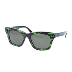 Unisex V670SC Sunglasses // Fluorescent Green + Army Green