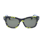 Unisex V670SC Sunglasses // Fluorescent Yellow + Army Green