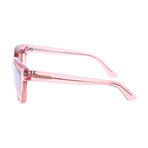 Valentino // V724S Sunglasses // Transparent Coral