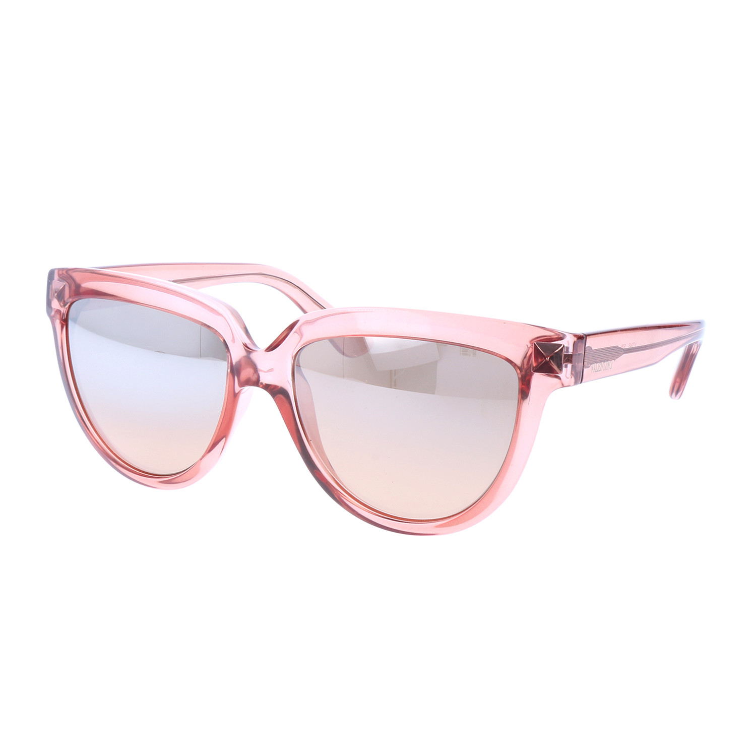 Valentino // V724S Sunglasses // Transparent Coral - Valentino - Touch ...