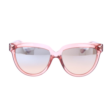 Valentino // V724S Sunglasses // Transparent Coral