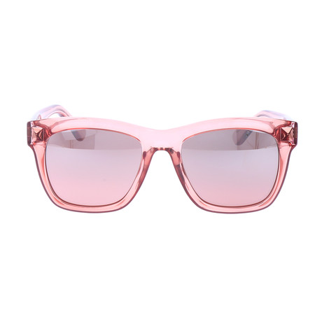 Valentino // V725S Sunglasses // Transparent Coral
