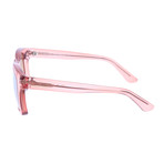 Valentino // V725S Sunglasses // Transparent Coral