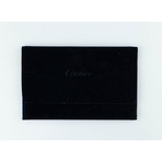 Cartier // Marcello Double Flap Wallet // Brown Tobacco