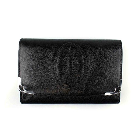 Cartier // Marcello Zipped Compact Wallet // Black