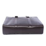 Cartier // Pasha Document Holder Bag Briefcase // Chocolate Brown