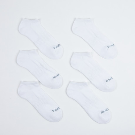 Irvin Low Cut Socks // 6-Pack // White