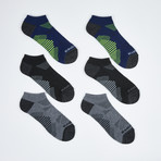 Tom Low Cut Socks // 6-Pack // Assorted