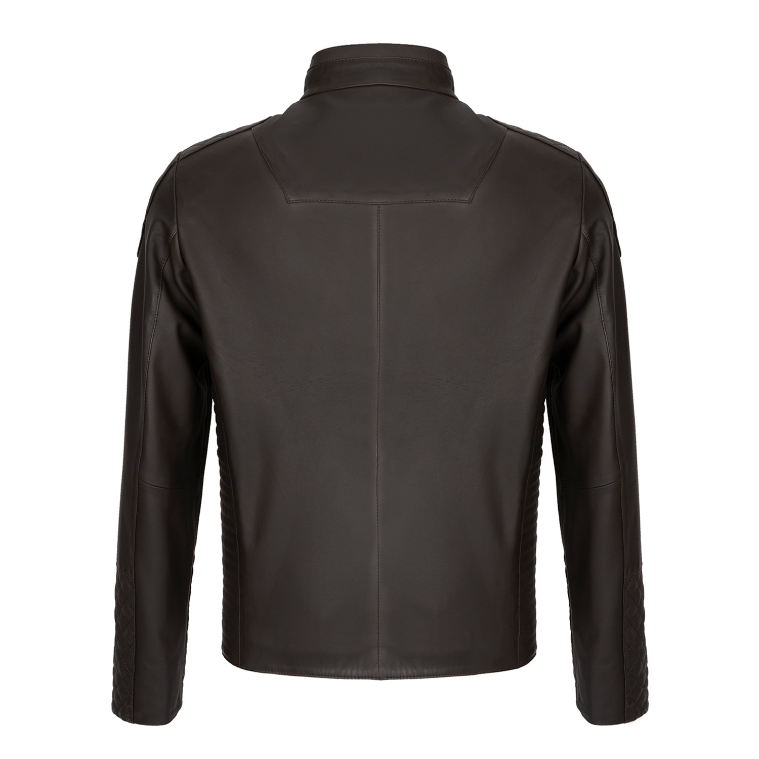 Leather Jacket // Dark Brown (S) - Paul Parker // Burak & Espana ...