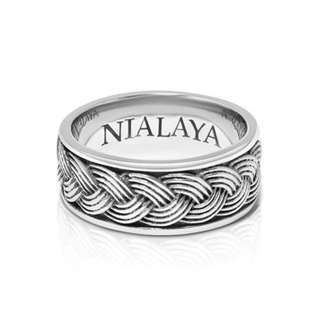 Silver Cable Ring // Stainless Steel (8)