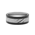Titanium and Carbon Cable Ring (10)