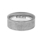 Brushed Silver Ring (10)