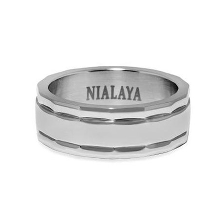 Polished Silver Band Ring + Engraving (8)