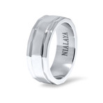 Polished Silver Band Ring + Engraving (8)