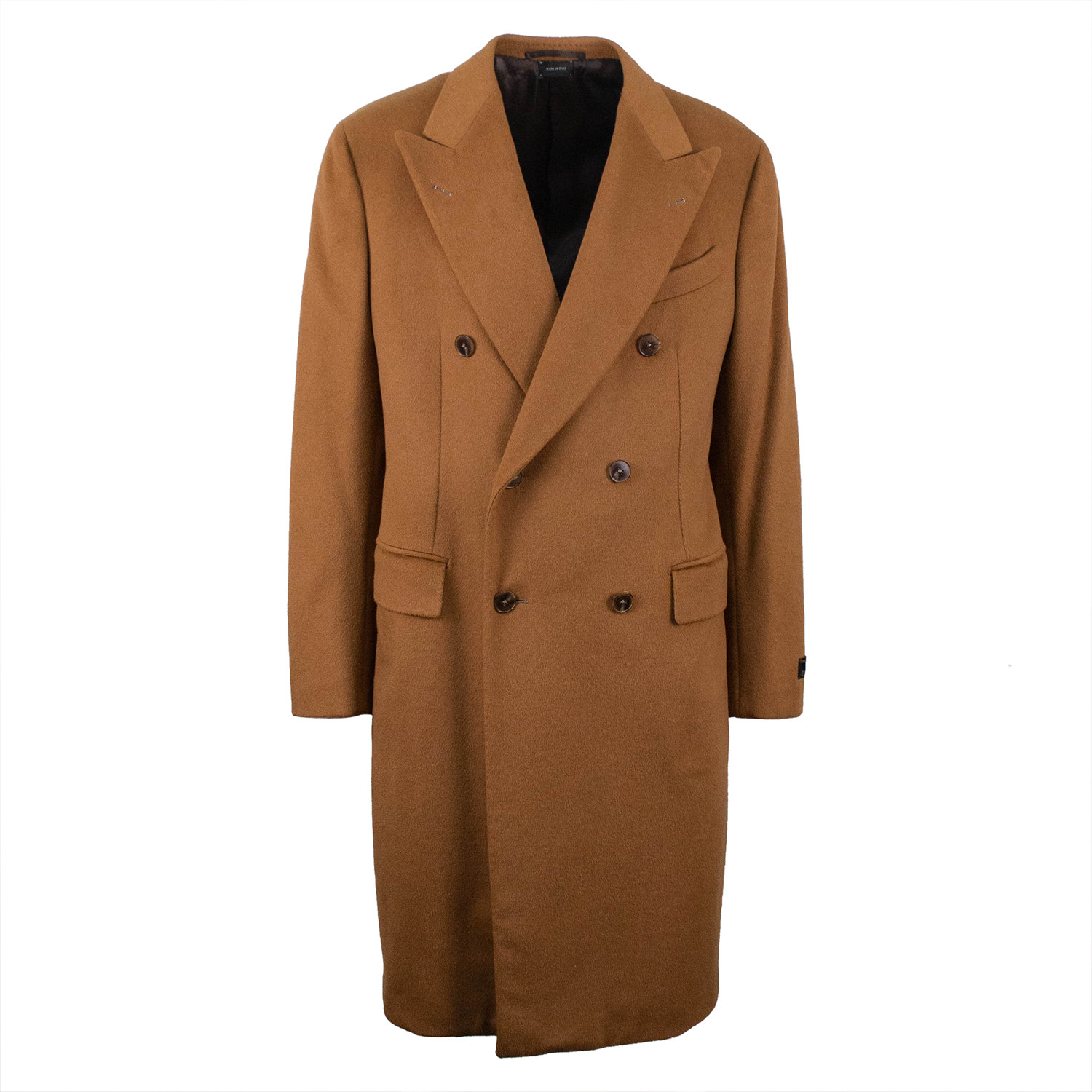 Ermenegildo Zegna // 100% Vicuna DB Coat // Brown (Euro: 48) - The Designer Collection - Touch ...