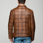 Augustus Leather Jacket // Antique Brown (XS)