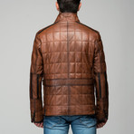 Remus Leather Jacket // Antique Brown (S)