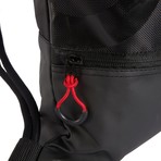 B206 String Backpack // Black