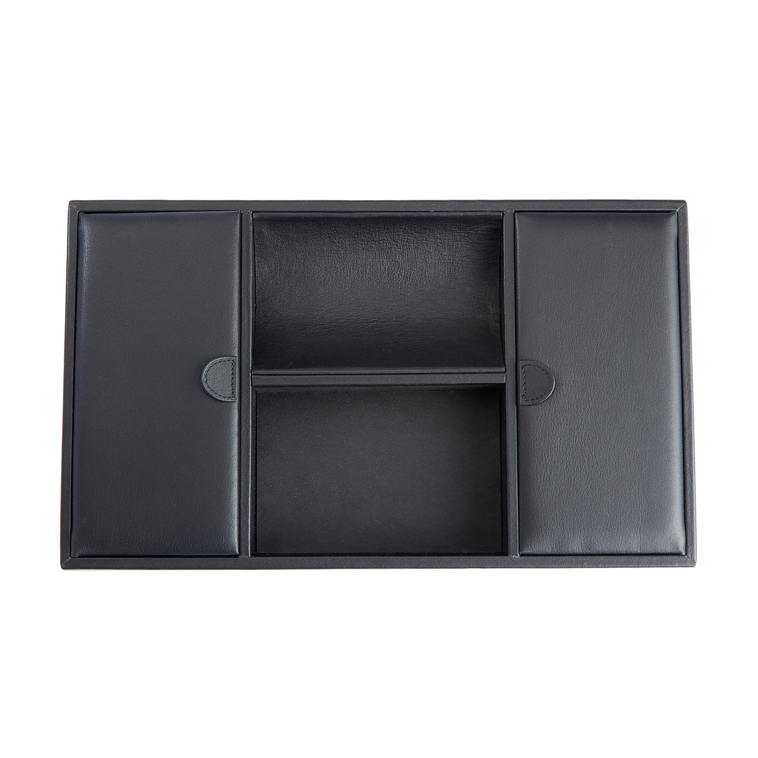 Executive Desk Organizer Tray // Black - Royce Leather - Touch of Modern