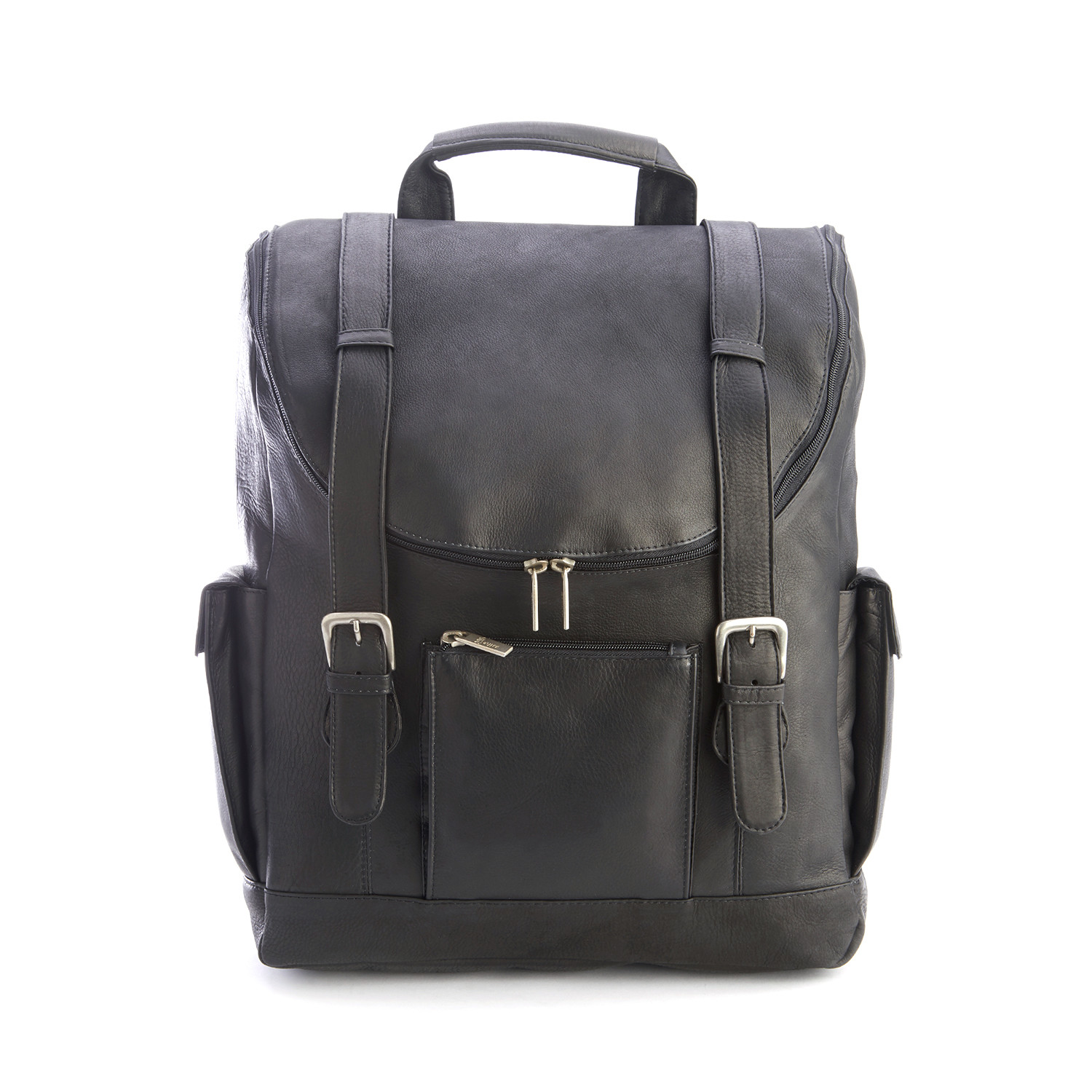 Backpack + 15&quot; Laptop Sleeve // Black - Royce Leather - Touch of Modern