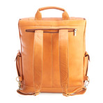 Backpack + 15" Laptop Sleeve // Tan