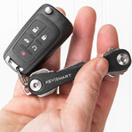 KeySmart Rugged Compact Key Holder (Black)