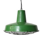 Cook Iron Pendant Lamp // Green