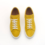 Suede Sneaker // Yellow (UK: 10)