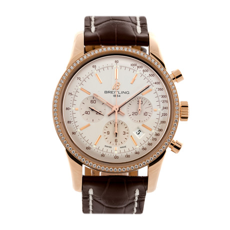 Breitling Transocean Chronograph Automatic // RB015253/G738 // Pre-Owned