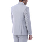 Andy 3-Piece Slim-Fit Suit // Gray (Euro: 52)