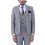 Anderson 3-Piece Slim-Fit Suit // Gray (Euro: 48)